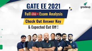 GATE 2021 Electrical Full Exam Analysis & Answer Key | Live 7th Feb  | Do not Miss! | Gradeup