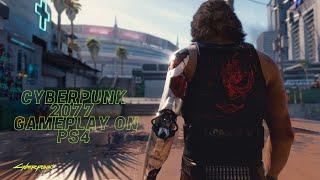 Cyberpunk 2077 March 2021 Gameplay on PS4