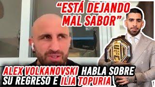 Alex Volkanovski habla sobre su regreso e Ilia Topuria