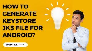 How to build signed apk || How to generate Keystore jks file