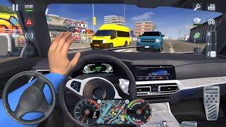 BMW CARS SPORTS UBER DRIVER  City Car Driving Games Android iOS - Taxi Sim 2020 Gameplay