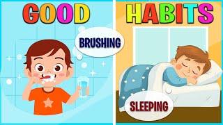 Good Habits song #goodmanners #toddlerfunlearning #toddlerlearning