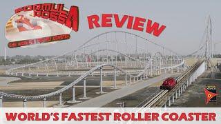 Formula Rossa Review, Ferrari World | World's Fastest Roller Coaster (Updated Review)