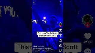 Travis Scott SNIPPET