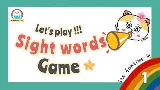 Sight Words Games for Kindergarten | Read, Play and Learn Sight Words | Fun way to Teach | Game - 1