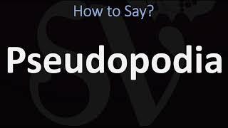 How to Pronounce Pseudopodia? (CORRECTLY)