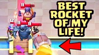 Clash Royale. Goblin Barrel + Electro Spirit = EASY WINS! Insane Rocket!