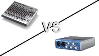 Mischpult vs. Audiointerface - Wann brauche ich was? (+ Soundbeispiel Scarlett 2i2 & Xenyx 302 USB)