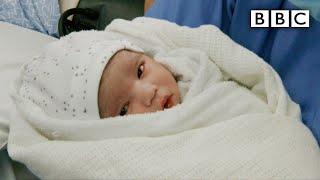 The incredible moment this baby was born safely during Covid - Panorama | BBC