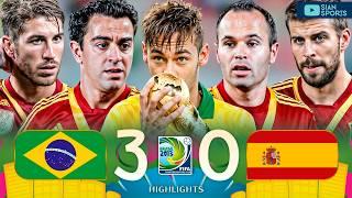 THE DAY NEYMAR'S BRAZILIAN NATIONAL TEAM HUMILIATED THE BEST SPANISH NATIONAL TEAM OF ALL TIME