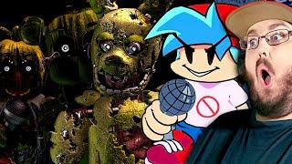 Friday Night Funkin' VS Five Nights at Freddy's 3 FULL WEEK (FNF Mod/FNaF 3) #FNAF REACTION!!!