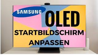 Samsung TV 2022 Startbildschirm anpassen