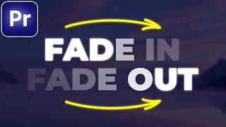 Text Fade In and Fade Out Animation in Premiere Pro | Text Animation Tutorial