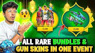 I Got Break Dancer,Criminal,Samurai And All Rare Bundles & GunSkins In New Event -Garena Free Fire