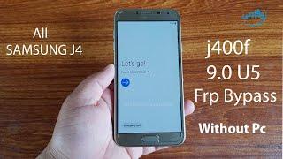 All Samsung j4 9.0 U5 FRP BYPASS Without Pc | Samsung j4 j400f 9.0 Frp/Google bypass by waqas mobile