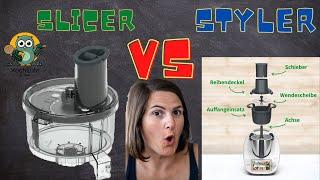 Vorwerk Gemüse Styler oder Wundermix WunderSlicer? Der Vergleich mit tollen Ergebnissen ️ 𝑲𝒐𝒄𝒉𝑬𝒖𝒍𝒆