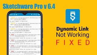 How to solve dynamic link error in sketchware pro v6.4 tutorial 90 #sketchware