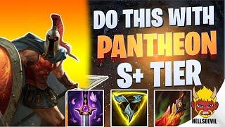 WILD RIFT | PANTHEON IS S+ TIER IF YOU DO THIS! | Jungle Pantheon Gameplay | Guide & Build