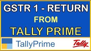 LIVE DEMO - HOW TO UPLOAD GSTR1 RETURN FROM TALLY PRIME |  GST RETURN FROM TALLYPRIME
