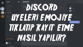 Discord Emoji İle Rol Verme Nasıl Yapılır?