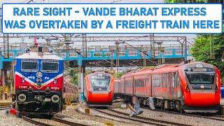 14 in 1 Action on Bengaluru - Chennai, Secunderabad, Coimbatore Line- Vande Bharat Express Overtaken