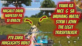 STRW | JOHN THE LEGIT TRASHTALKER NAGALIT ? | PTV ZARIL KNIVES OUT HIGHLIGTHS GAMEPLAY