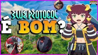 BLUE PROTOCOL - VALE A PENA? |  UM RESUMÃO DAS MINHAS PRIMEIRAS IMPRESSÕES/GAMEPLAY (MMORPG)