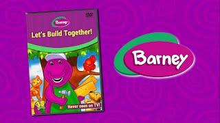 Barney: Let’s Build Together! (2023, DVD)