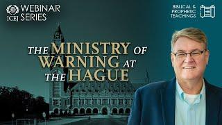 The Ministry of Warning at The Hague | Featuring David Parsons | WEBINAR SERIES