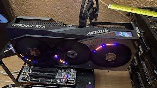 RTX 4090 Aorus Master - Лучшая видеокарта для майнинга и гейминга, но есть нюанс...