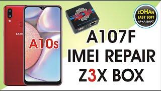 How to repair SM A107F U8 IMEI Repair by Z3X Box CM2 & Miracle Box | A10S IMEI REPAIR Z3X BOX