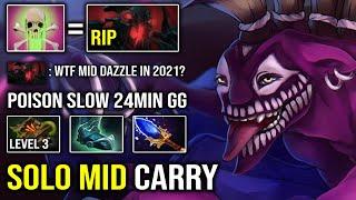 SF Wasn't Ready For This 2021 Mid Dazzle | Level 3 Necron First + Crazy Slow Poison Touch DotA 2