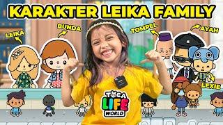 ADA KELUARGA LEIKA DI TOCA BOCA ?!   DRAMA PARODI LEIKA BUAT KARAKTER KELUARGA [TOCA BOCA INDO]