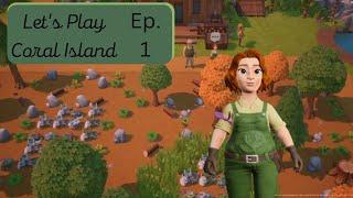 Let's Play Coral Island Episode 1: First Time Look EVER!