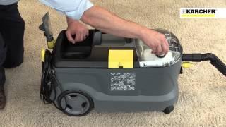 Karcher PUZZI 10/1 & 10/2 Commercial Spray Extraction Carpet & Upholstery Cleaners