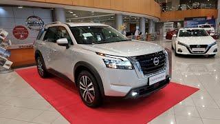 واخيرا وصلت نيسان باثفايندر 2022 وارد سهيل بهوان فئة SV افضل وسع داخلي في فئتها Nissan Pathfinder