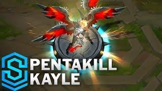 Pentakill Kayle (2019) Skin Spotlight - League of Legends