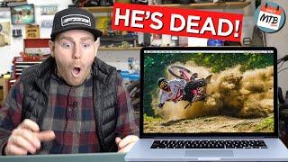 Reacting To The Worst Mountain Bike Crashes