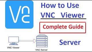 VNC Viewer/VNC Server How to Use Download and complete Installation