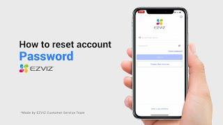 How to reset account password