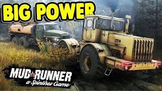 BIGGEST OFF-ROAD VEHICLES ON EARTH | SpinTires: Mudrunner Gameplay