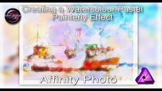 Watercolour/Pastel Effect Affinity Photo