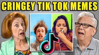 Elders React to Ironic Tik Tok Trolls Memes (Cringe Compilation)