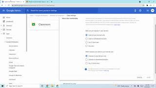 Google Workspace Classroom Admin Settings Share Outside Domain