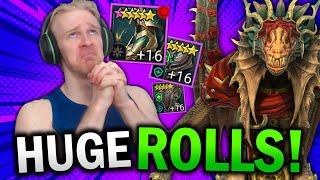 BUILDING MY FIRST MYTHICAL CHAMPION! BIG Artifact Upgrades - Raid: Shadow Legends Lazarius