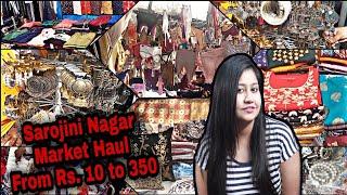 Sarojini Nagar Haul From Rs.10 to 350 | Latest Summer Collection 2021 || Tanushi and family