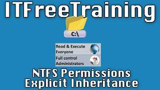 NTFS Explicit and Inherited Permissions