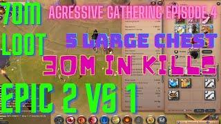 Agressive gathering Bloodletter pvp black zone mist millions rich Albion online meta dagger Prstyle