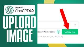 How To Use Images With ChatGPT-4 | Upload Visual Image Input To ChatGPT4