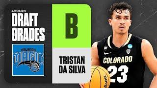 Tristan da Silva Selected No. 18 Overall by Orlando Magic | 2024 NBA Draft Grades | CBS Sports